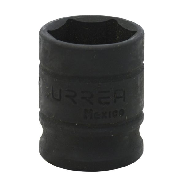 Dado de impacto cuadro de 3/8", 6 puntas, en pulgadas, 1/2" Urrea 7216H