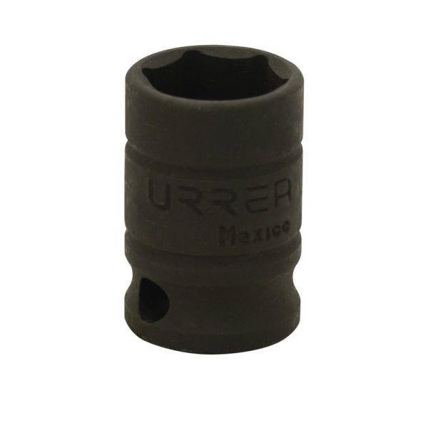 Dado de impacto cuadro de 3/8", 6 puntas, métrico, 18 mm Urrea 7218M