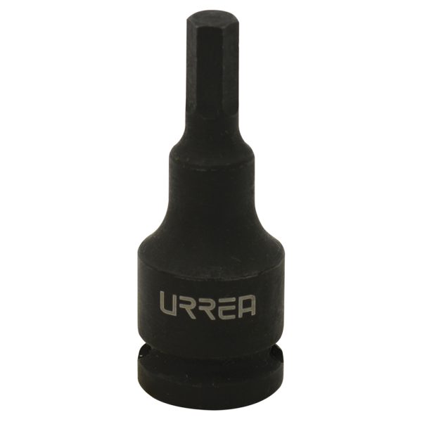 Dado de impacto con punta hexagonal cuadro de 3/8", métrico, 8 mm Urrea 7290-8M