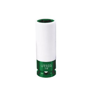 Dado de impacto en pulgadas cuadro de 1/2" con protección Nylamid, 7/8" Urrea 7328P