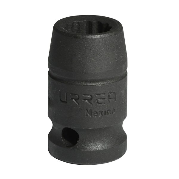 Dado de impacto cuadro de 1/2", 12 puntas, métrico, 11 mm Urrea 7411MT