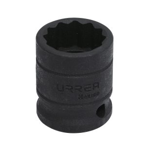 Dado de impacto cuadro de 1/2", 12 puntas, en pulgadas, 1-1/4" Urrea 7440
