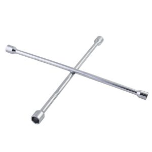 Llave de cruz cromada para automóvil y camionetas pick-up 18" Surtek 7651C
