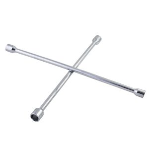Llave de cruz cromada para automóvil y camionetas pick-up 14" Surtek 7651N