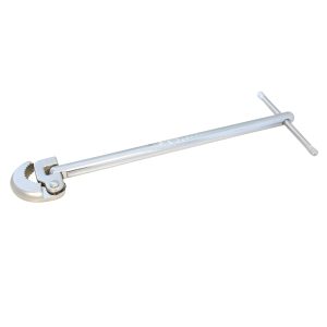 Llave para lavabo cromada 12" Surtek 8412