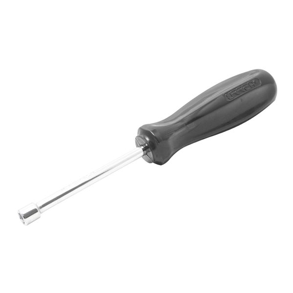 Destornillador con mango ámbar color negro, de caja en pulgadas 3/16" x 3" Urrea 9206