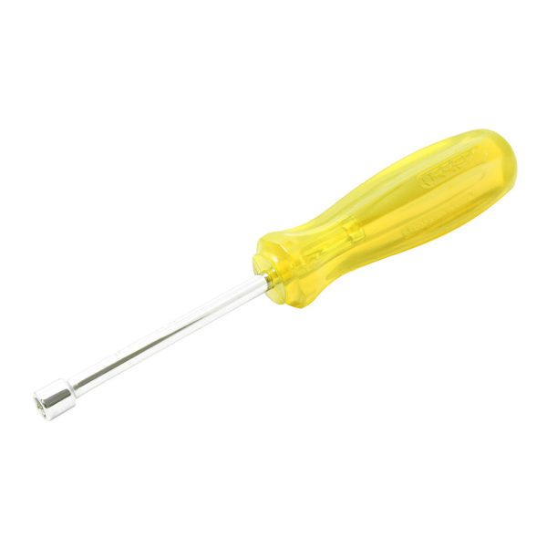 Destornillador con mango ámbar color amarillo, de caja en pulgadas 5/16" x 3" Urrea 9210