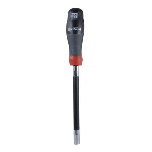 Destornillador flexible magnético con mango trimaterial para puntas 1/4" Urrea 9300TF