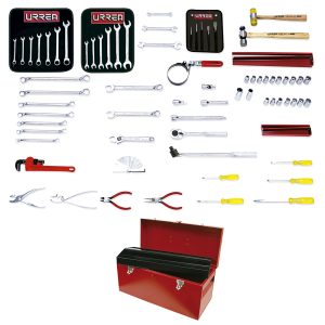 Juego automotriz combinado para mantenimiento, 71 piezas con caja D6 Urrea 9910