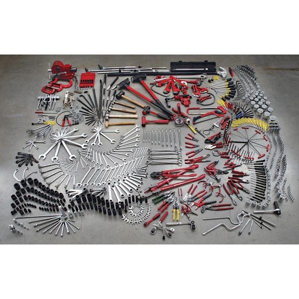 Juego maestro industrial combinado 787 piezas, sin gabinete Urrea 99742