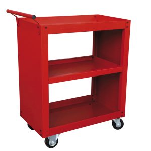 Carro utilitario de lámina 2 entrepaños 30" Urrea 9980
