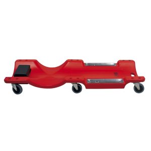 Cama para mecánico plástica, 6 ruedas giratorias, 40" Urrea 9991