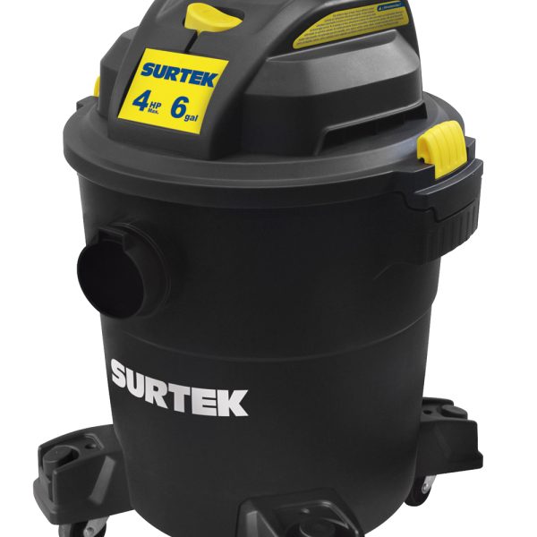 Aspiradora 6 galones 4 HP, 120 V Surtek AS506A