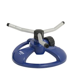 Aspersor estacionario con base metálica de 3 brazos 3/4" GHT Foy ASPM3B