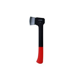Hacha taladora de cabeza forjada en acero con mango de fibra de vidrio anti-impacto 14" Urrea AX14