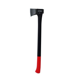 Hacha rajadora de cabeza tipo yunque con mango de fibra de vidrio anti-impacto 28" Urrea AXS28