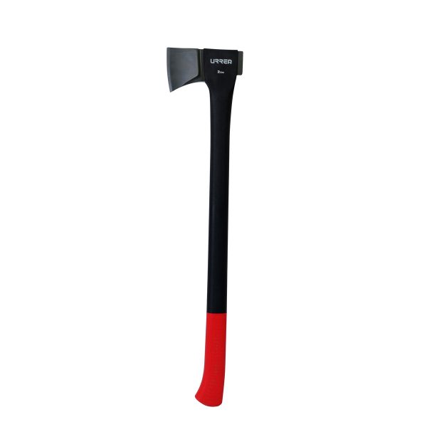 Hacha rajadora de cabeza tipo yunque con mango de fibra de vidrio anti-impacto 28" Urrea AXS28