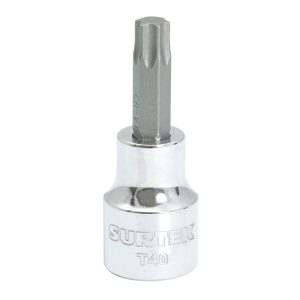Dado con punta Torx cuadro de 3/8", T40 Surtek BF51T40