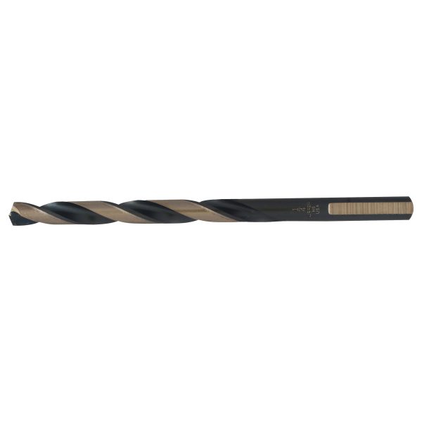Broca premium de acero de alta velocidad 1/4" zanco 3 planos Urrea BH1/4