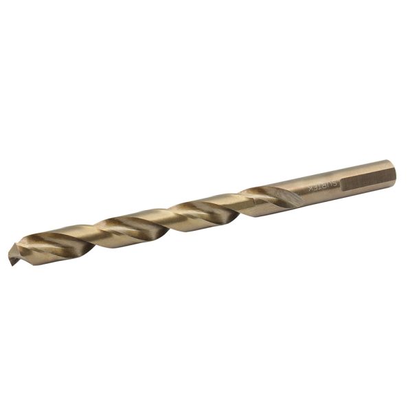 Broca con cobalto de acero de alta velocidad 1/4" zanco recto Surtek BS1/4