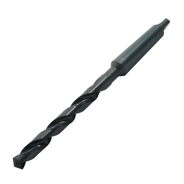 Broca tipo morse de acero de alta velocidad 1-3/8" zanco cónico #4 Urrea BZC1-3/8