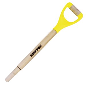 Repuesto de madera para pala con puño contractor grip Surtek CAB17