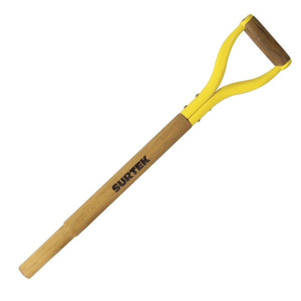 Repuesto de madera para pala con puño metálico "Y" Surtek CAB37