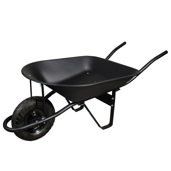 Carretilla con bastidor metálico 5.5 Ft3 llanta neumática reforzada de 4 capas Foy CAF554