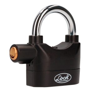 Candado con alarma de doble cerrojo 70 mm, llave de puntos Lock CASO70