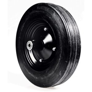 Llanta sólida de caucho de 14" con rin para carretilla Surtek CATLS