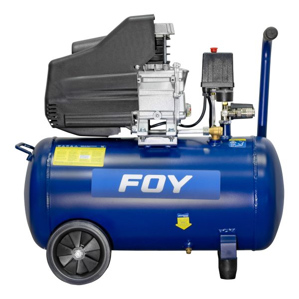 Compresor de aire eléctrico lubricado 40 Lt 1.5 HP 127 V Foy COMP340