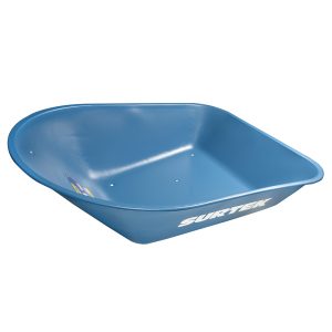 Concha para carretilla herraje tipo americano 5 Ft3, azul Surtek CS50