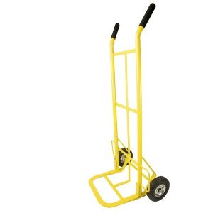 Diablo bodeguero capacidad 200 kg amarillo con llanta sólida Surtek DBS200
