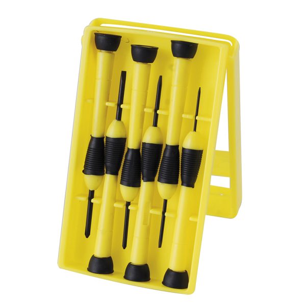 Juego de destornilladores de precisión para joyero combinados, 6 piezas Surtek DJY01