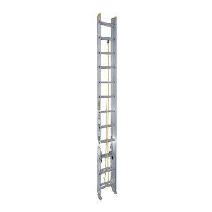 Escalera de extensión tipo III de aluminio con 24 peldaños Surtek EE24
