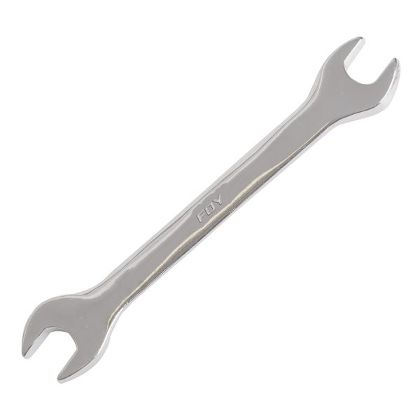 Llave española pulido espejo métrica, 8 x 9 mm Foy EM0809