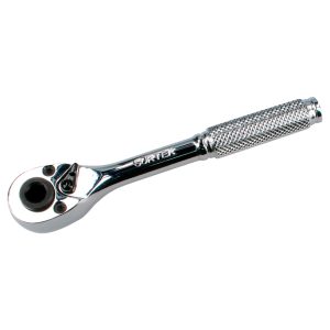 Matraca para dado cuadro de 1/4", cabeza tipo pera punta hexagonal Surtek F4450