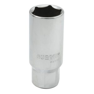 Dado para bujía con neopreno en pulgadas, cuadro 1/2", 6 puntas, 5/8" Surtek F582050