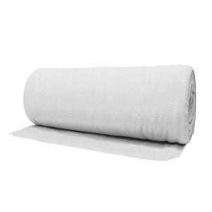 Franela en rollo de 50 cm x 50 m blanca Foy FRANB
