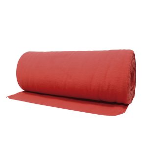 Franela en rollo de 50 cm x 50 m roja Foy FRANR