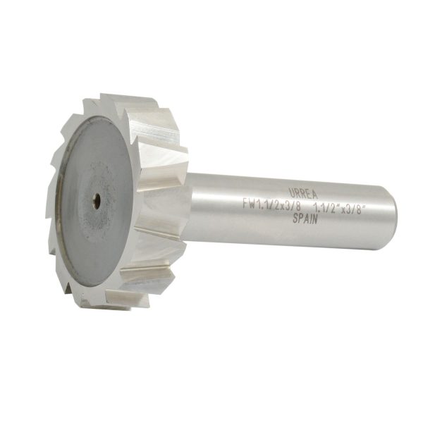 Fresa tipo woodruff 1" x  3/8" Urrea FW1X3/8