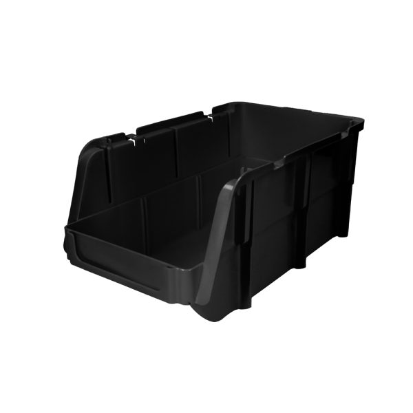 Gaveta plástica color negro pico de pato 11" x 6" x 5" Surtek GAVN2