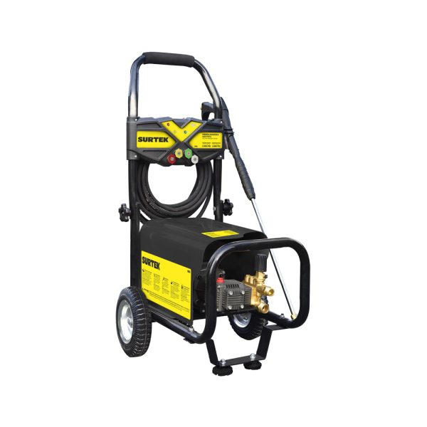 Hidrolavadora eléctrica 2000 W 127 V 1850 PSI, 8.5 Lt por minuto flujo máximo Surtek HL732