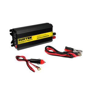 Inversor de corriente 12 V DC - 120 V AC, 600 W Surtek IC6600