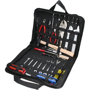 Juego automotriz combinado para reparación básica,  31 piezas con portafolio Urrea JAU31