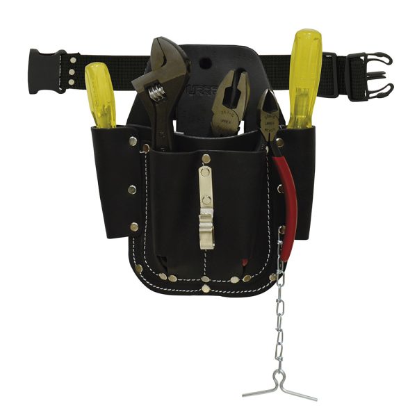 Juego combinado de herramientas con estuche de cuero, 6 piezas Urrea JBN132