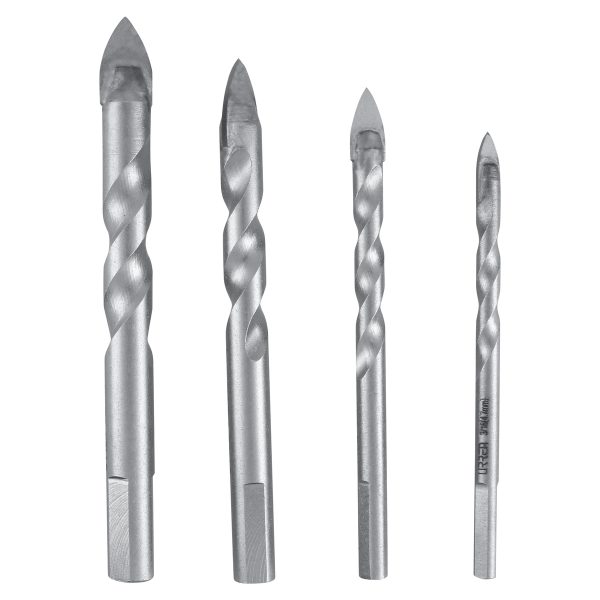 Juego de brocas para vidrios y azulejos, 4 piezas Urrea JBVU4