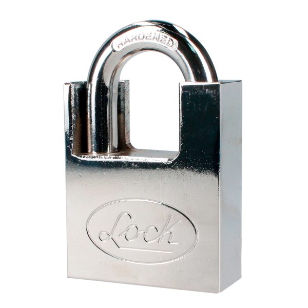 Candado antipalanca doble cerrojo 50 mm, llave de disco Lock L22A50DCSB
