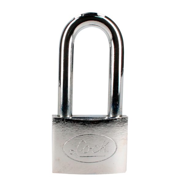 Candado de acero largo 50 mm, llave de disco Lock L22L50DCSB