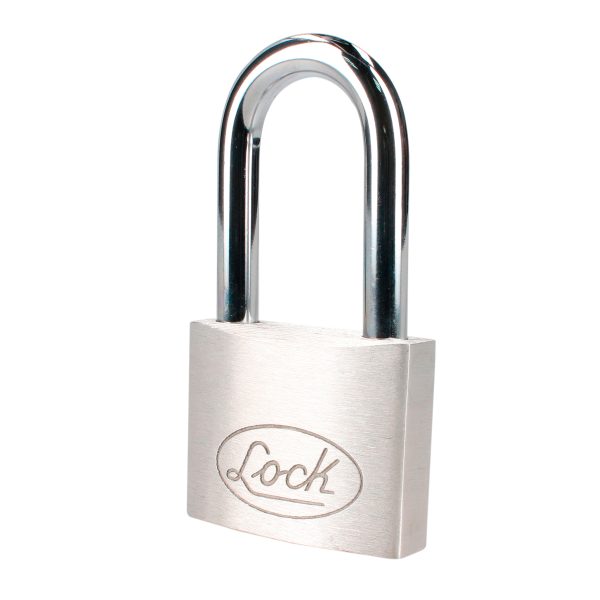 Candado de acero largo 50 mm, llave estándar Lock L22L50EACB
